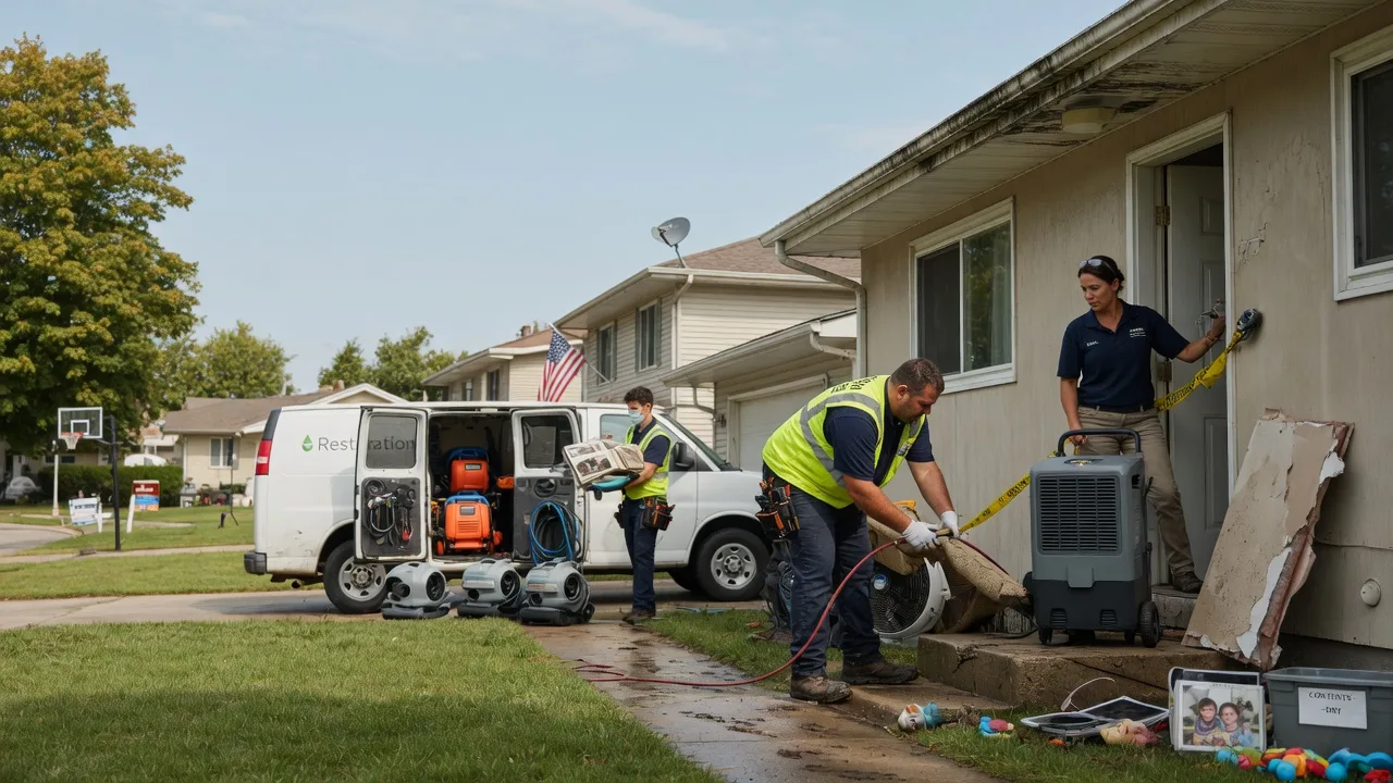 Water Damage Restoration in Saint Francis, SD near me